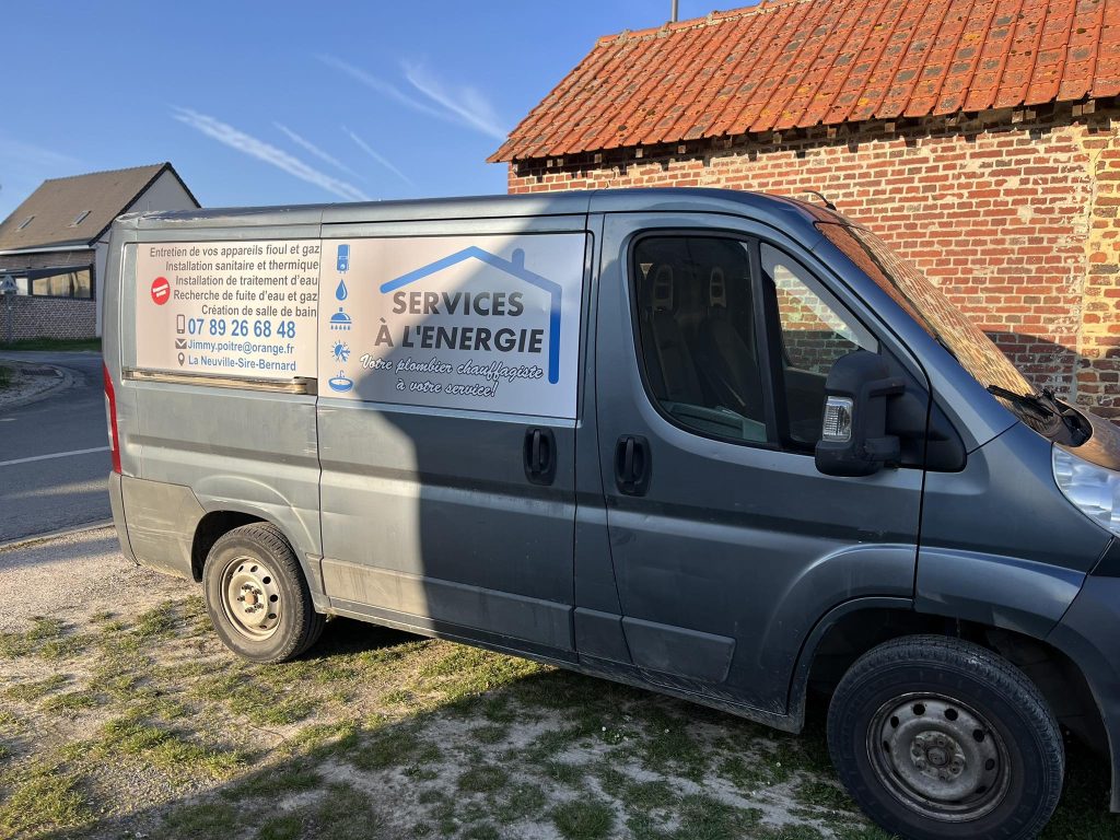 camionnette Services à l’Énergie Amiens